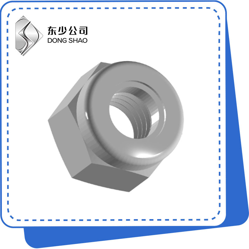 Hex Nylon Lock Nuts-karazana matevina